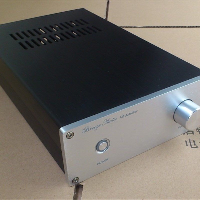 高品质13版 全铝功放机箱-亮银版