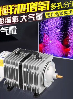 森森小型增氧泵卖鱼增氧机海鲜鱼缸充氧泵大功率打氧机养鱼氧气泵