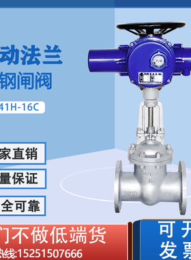 Z941H-16C 电动法兰铸钢闸阀DN32 40 50 65 80 100 125 150 200