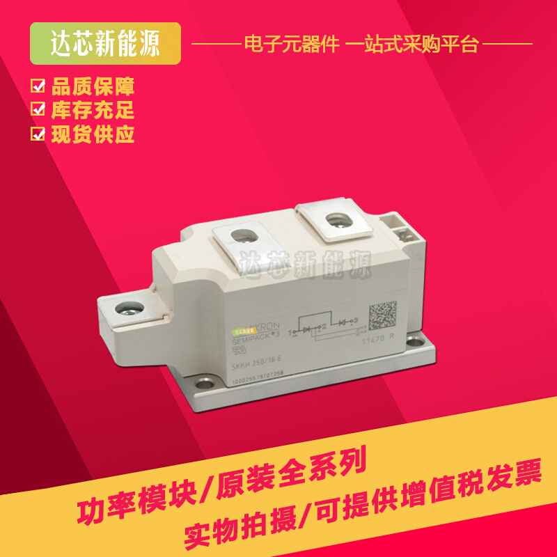 SKKH250/16E SKKH250/18E SKKH250/12E/08E/14E全新可控硅模块