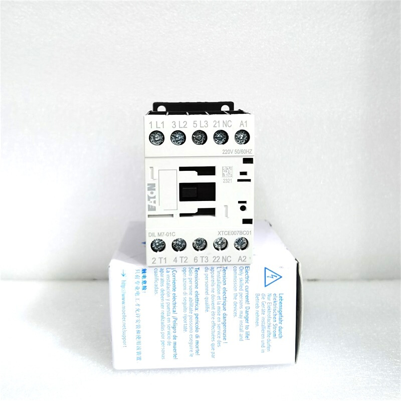 伊顿EATON DILM7-10C DILM7-01C AC220V DC24V 接触器 现货
