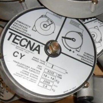 TECNA 60019347 Typ 9342 4-6 kg, Hub 2500 mm 平衡器