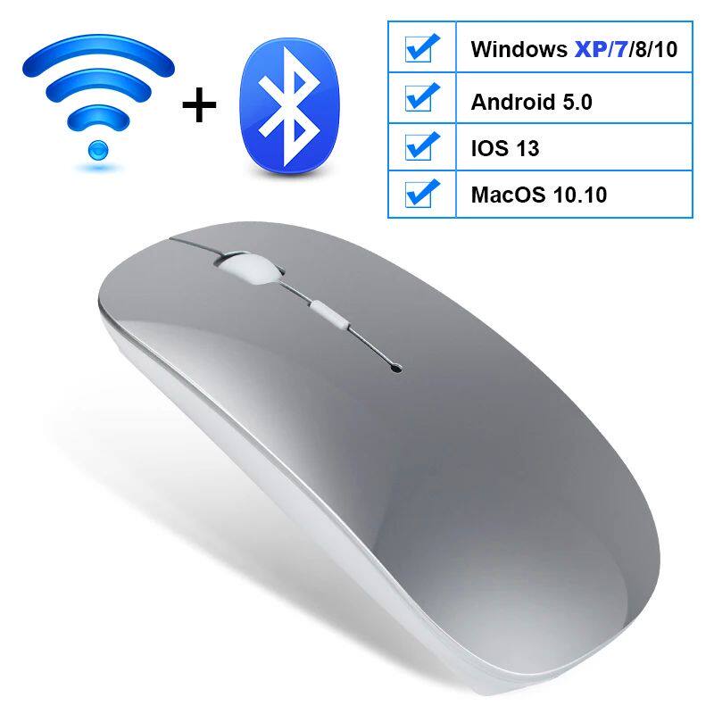 무선 마우스 컴퓨터 BLUETOOTH 마우스 자동 PC MAUSE RECH