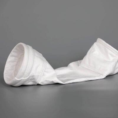 PTFE针刺毡除尘滤袋垃圾焚烧化工厂集尘袋聚四氟乙烯布袋铁氟龙