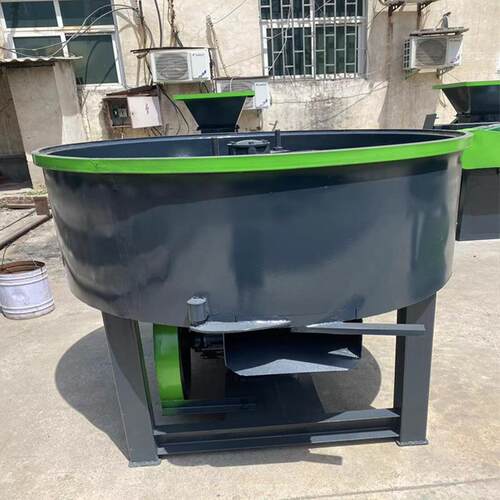 新型立式轮碾搅拌机混凝土搅拌机粉碎碳粉高速混合石英砂混料机