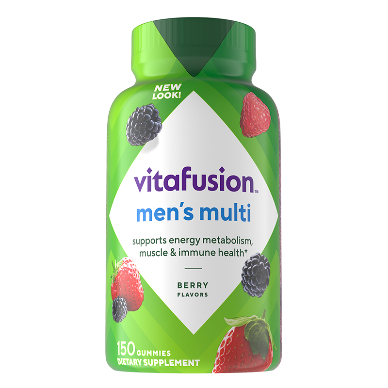 vitafusion成人维生素C软糖男士B族多种复合维生素维生素b综合