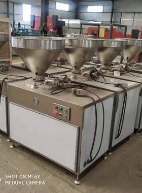 厂家直供液压灌肠机双管灌肠机香肠灌肠机肉食商用设备