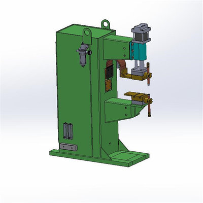 。立式点焊机电阻焊机械案例10套合集A685 3D图纸 机械设计素材