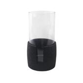 厂家销售木质工艺黑色碳化水培花瓶花桶鱼缸桌面装 饰别墅家居摆件