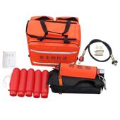 水域韩式 抛绳器消防救生索抛射器便携投器瓶 救生抛投器消防气动式