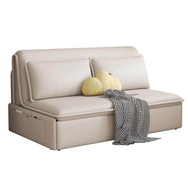 电动沙发床两用折叠多功能沙发客厅书房小户型单人推拉智能伸缩床