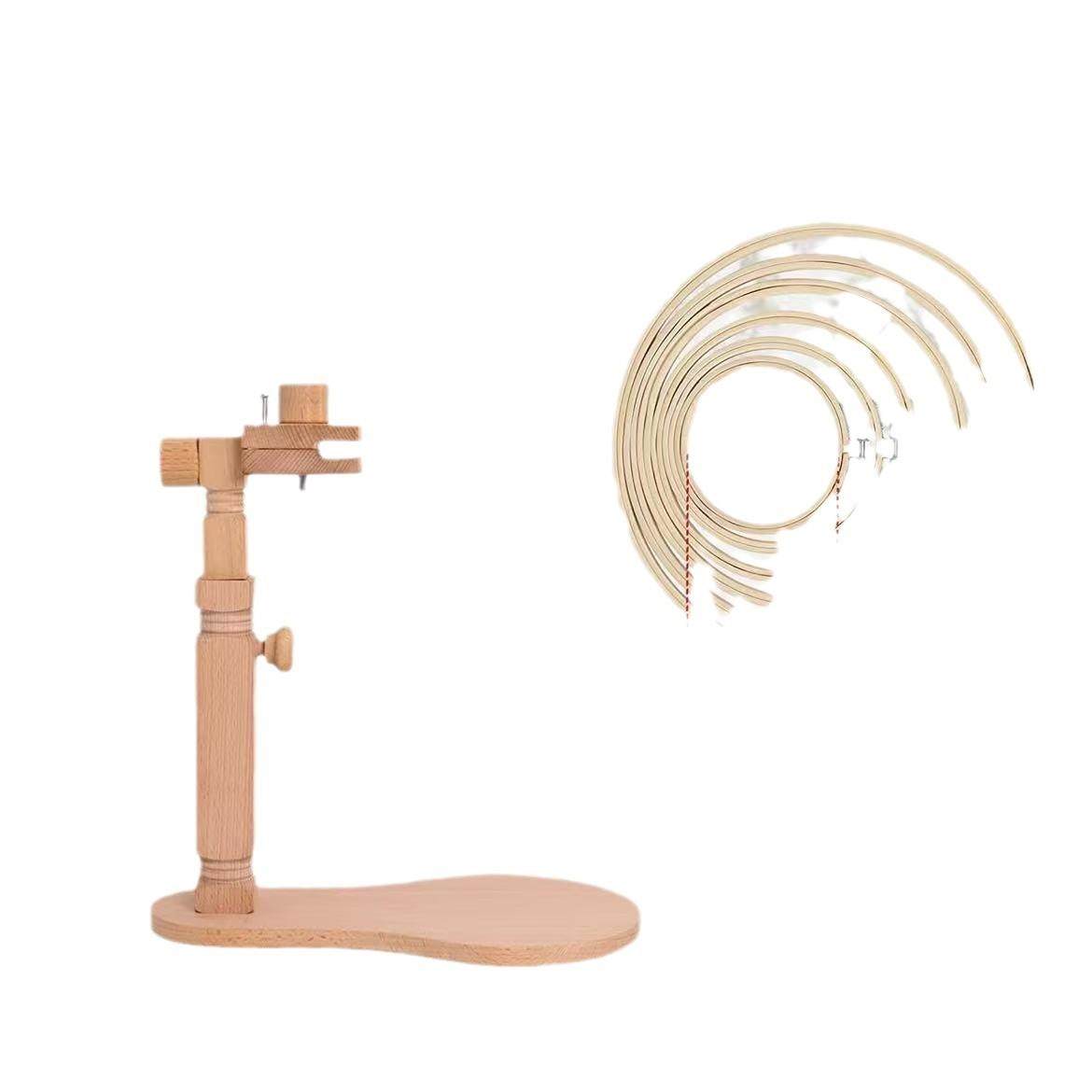 可调节绣花架桌面立式十字绣立圈绣箍架可旋转绣花绣绷支架,收纳整理,书桌收纳置物架,淘宝优惠券,粉丝福利购,淘宝优惠卷