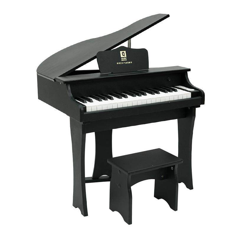 早教儿童钢琴电子琴玩具可弹奏宝宝小女孩初学者男木质亲子互动