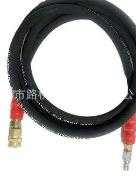 三相商用清洗机出水3/8高压橡胶钢丝管50ft100ft耐压4000psi