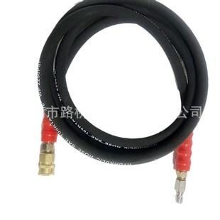 三相商用清洗机出水3 8高压橡胶钢丝管50ft100ft耐压4000psi
