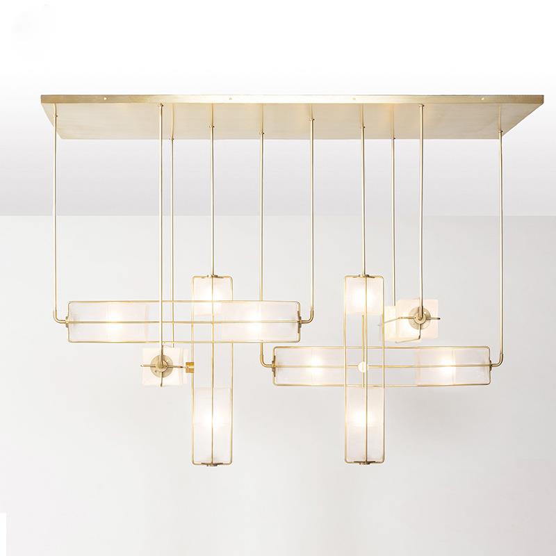 新中式吊灯餐厅茶室书房设现代简约中国厅风计师客酒展90312厅灯