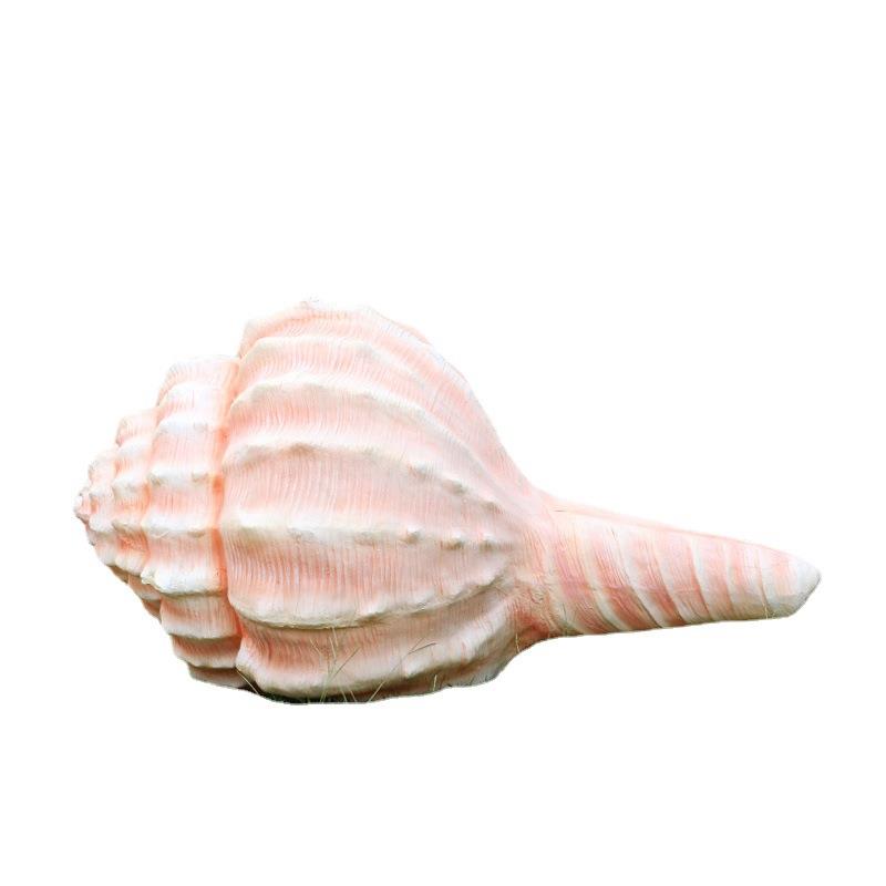 海洋生物模型扇贝海星海螺景观花园林景观装饰户外玻璃钢雕塑摆件
