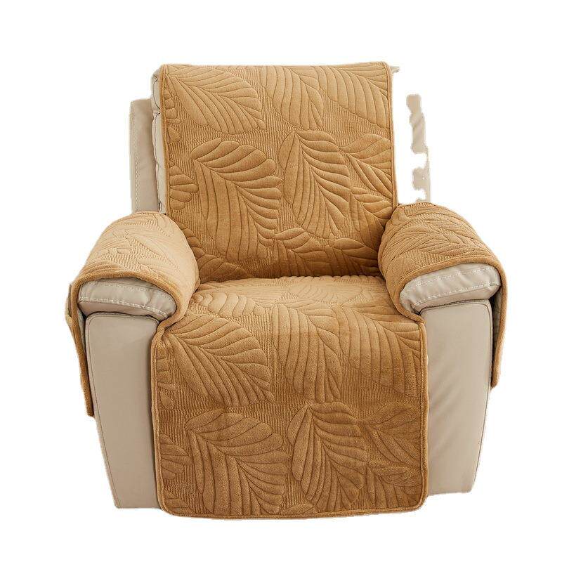 芝华士沙发垫单人位沙发垫电动头等舱沙发套罩纯色沙发盖布防猫抓