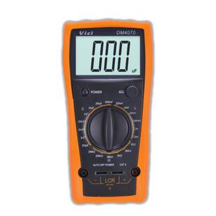 维希数字LCR电桥测试仪手持式电容自动放电防烧电阻电感表DM4070
