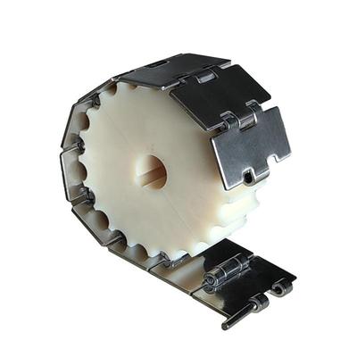 不锈钢链板直链平顶链812输送链板啤酒饮料生产线专用工业传动链