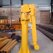 新款 车载吊机12v24v随车220伏家用吊机1吨1.5吨加厚三齿升降放倒