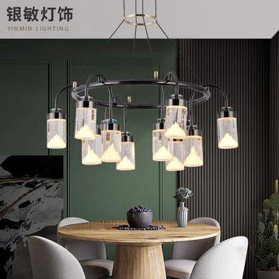 轻奢吊灯现代简约大气新款北欧灯具大全主卧室饭餐厅客厅灯