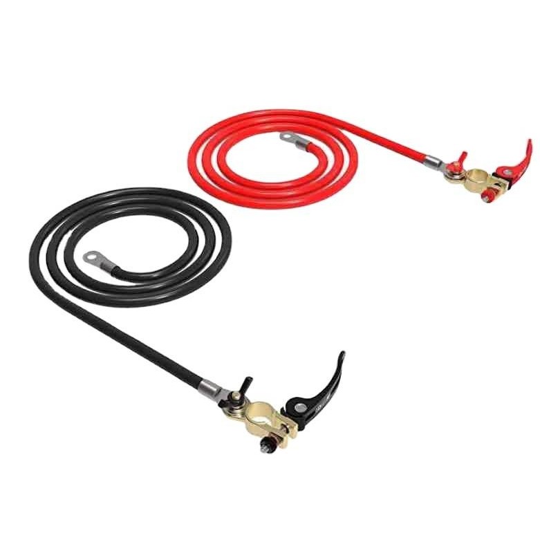 汽车电瓶桩头蓄电池快捷安装连接线 搭火线速线