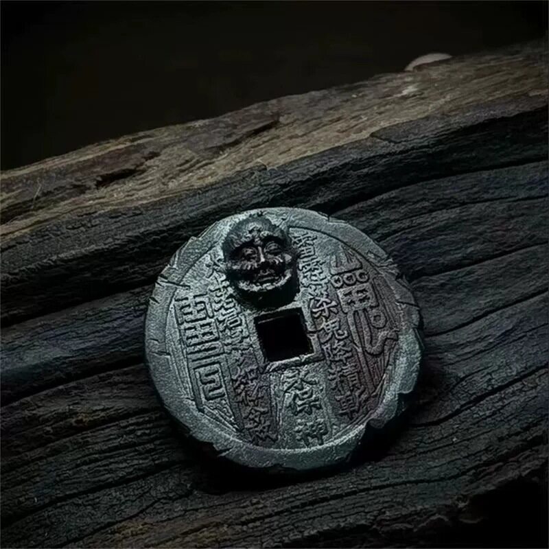 立体山鬼吊坠 道系青年酷玩 新中式传统手作文艺饰品