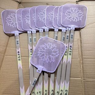 家用打不烂长杆苍蝇拍竹子把永久耐用加长长柄手动苍蝇拍子蚊子拍