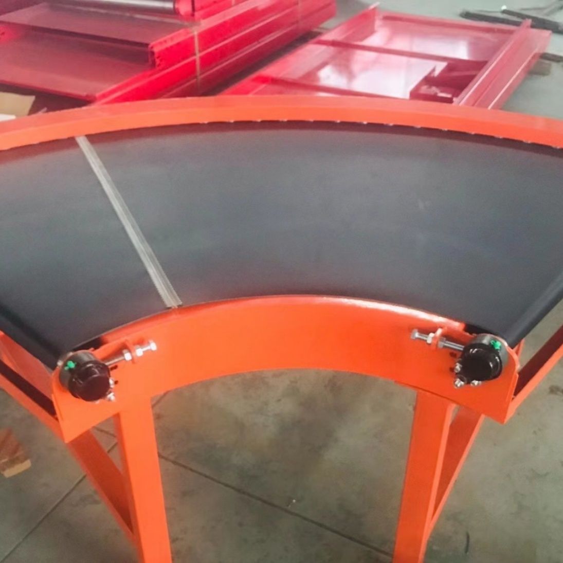 快递分拣设备伸缩机转弯