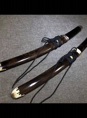 龙泉周匠剑庄刀剑短款肋差浪人短刀锻打一体T10钢烧刃车载未开刃