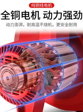 吹风机大功率除尘家用小型鼓风机电脑清灰吹灰220v强力工业