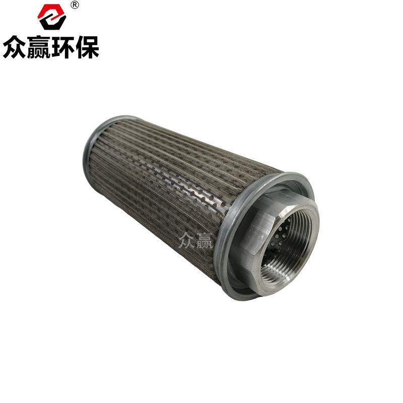 不锈钢烧结网滤芯10英寸金属烧结滤芯锂电池烧结滤芯