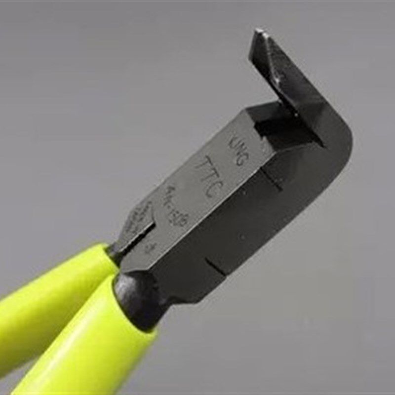 原装日本TTC角田弯嘴剪钳45 90度弯头斜嘴钳进口模型塑料水口钳子