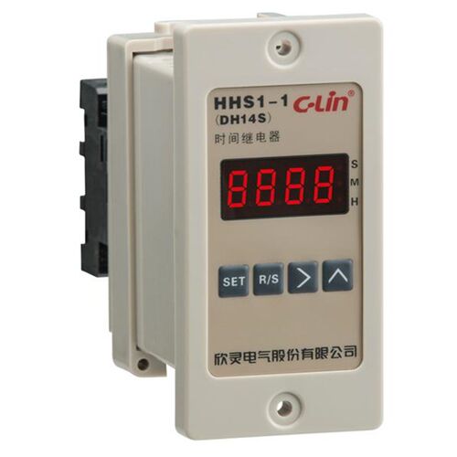 CLin欣灵牌DH14S 改进型按键型AC220V 倒计时 延时时间继电器