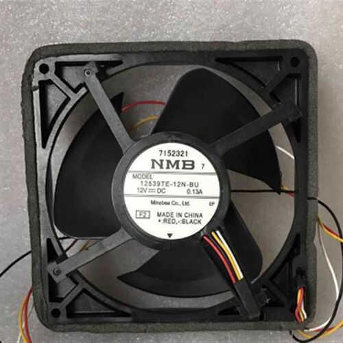 NMB 12V防水12539TE-12N-BU 0.13A 超静音风扇冰箱冷藏冷风机12.5