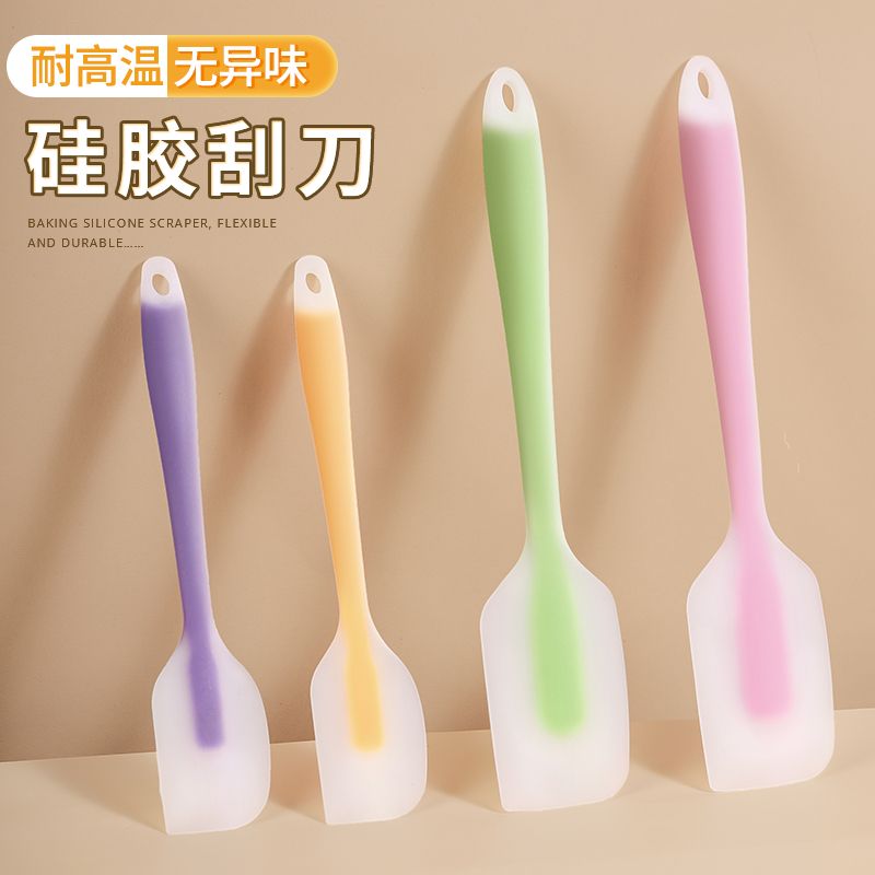 硅胶一体式耐高温刮刀抹刀铲子