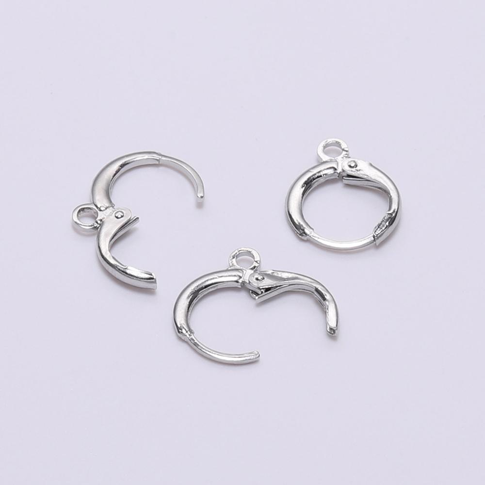 20pcs/lot 14x12mm Gold  France Lever Earring Hooks Wire Sett