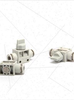 亚德客手动阀 开关阀AHVFF04-04B 06-06B AHVFF08-08B AHVFF1010B