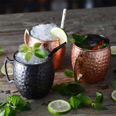 550ml Moscow Mule Copper Mugs Metal Mug Cup Stainless Steel