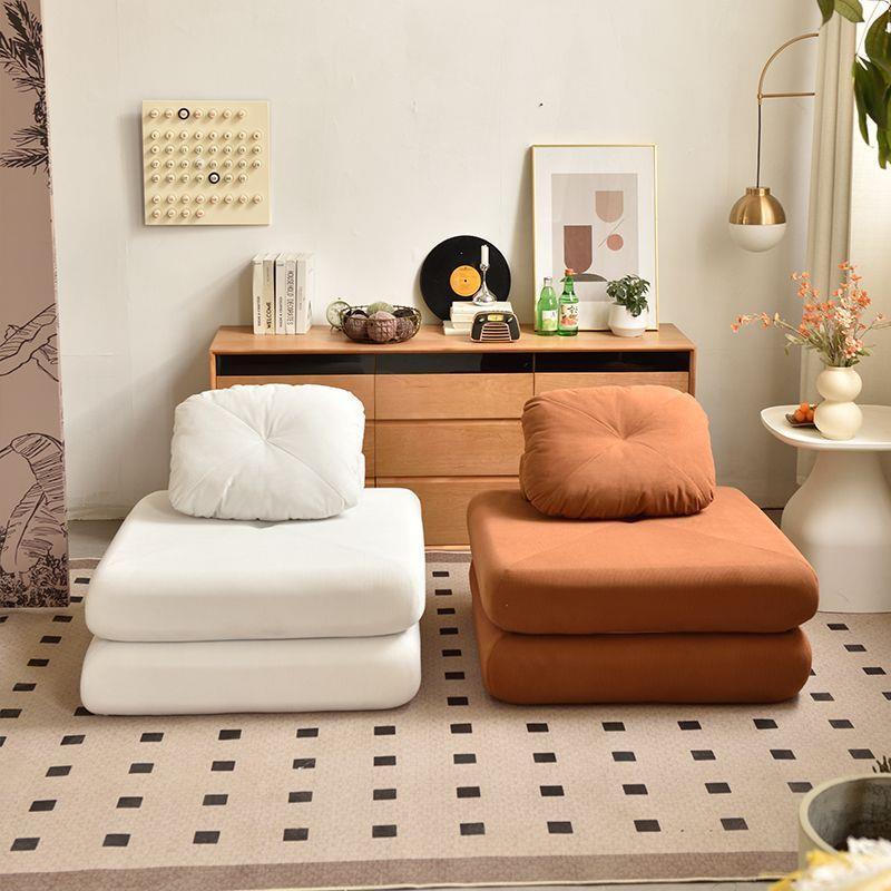 沙发床两用小户型出租屋卧室多功能两用布艺沙发单人可折叠沙发床