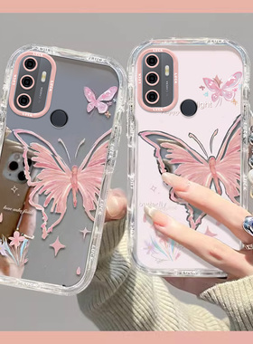 PDVM00手机壳OPPOPDVM00套OPPO新款A32机PDVMOO镜面OPPOPDVMOO全包OPPOA32PO防摔opp0男opρoa女高级粉底蝴蝶