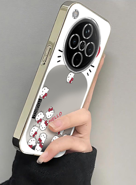 适用oppofindx8手机壳x7ultra新款opofindx6pro全包findx3防摔硅胶findx5pro高级感女电镀银透明por大嘴kt猫