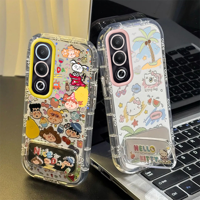 适用OPPOA3x手机壳OPPO新款A3i5G保护OPPOAX套OPA/OPPA潮镜面OPP0PP0PPO全包PPOA/OPOA防摔OPOPA男女小新kt猫