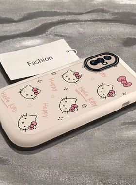 适用vivox30手机壳新款x30pro全包防摔happy凯蒂猫保护套X30 POR硅胶软外壳viv0x3O个性vovo女款可爱卡通套
