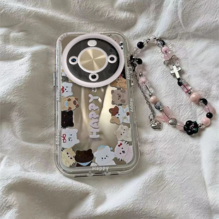 适用华为畅享70X尊享版 化妆镜面镜头全包防摔荣耀畅亨X70板7OX男女小猫小狗 手机壳BRE一AL80a保护套BREAL新款