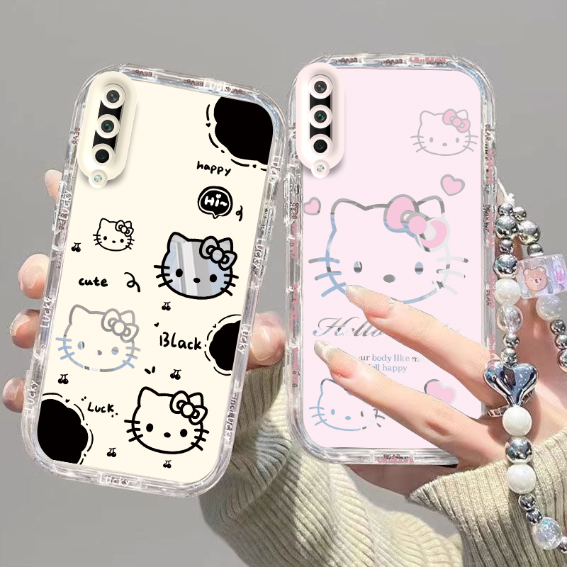 适用荣耀Play3手机壳华为HONORPlay3保护套Paly新款H0N0RPlay可爱化妆镜HONOR全包防摔HONORPiay男女黑白kt猫