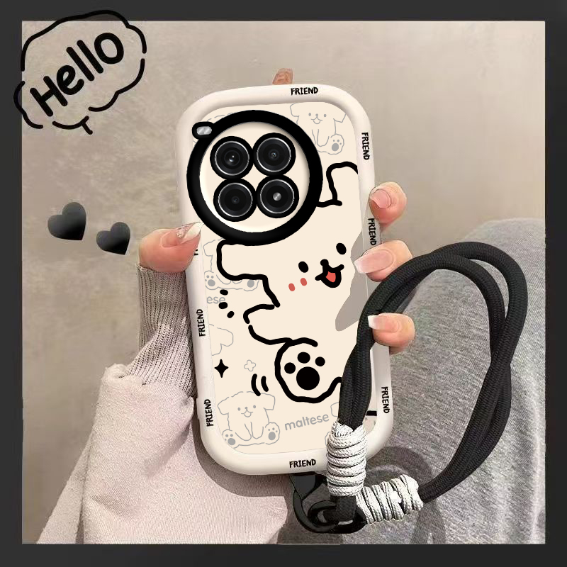 适用一加Ace3Pro手机壳1加Ac3P保护套OPPO新款可爱Aec十OPPOAce二A3Por液态硅胶全包防摔ONEPlus男女黑猫白狗