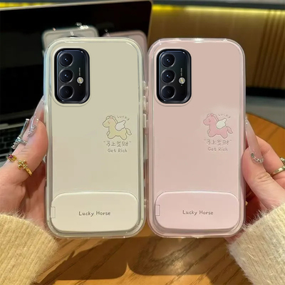 适用OPPOA93S手机壳OPPO新款A93S5G套OPA/OPPA镜面opp0pp0ppo全包po防摔opopa/poopa男opoa女opooa发财小马