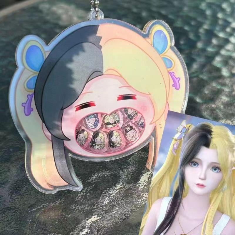 精灵梦叶罗丽摇摇乐冰公主灵公主白光莹乐公主萝莉周边亚克力挂件